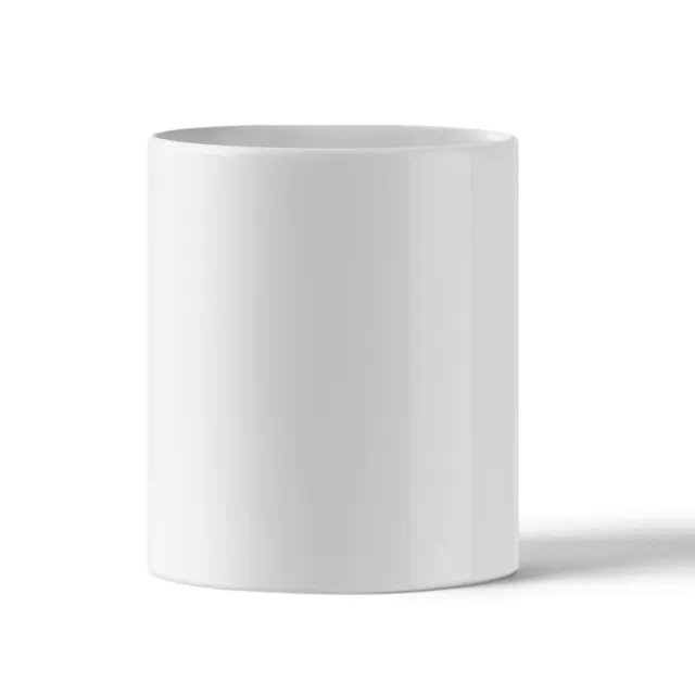 Classic white mug mockup